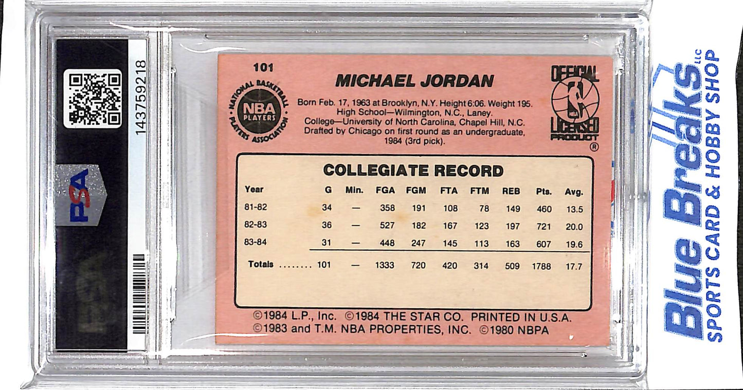 1984 Star - Michael Jordan - #101 - PSA 5.5 - basketball - Bulls