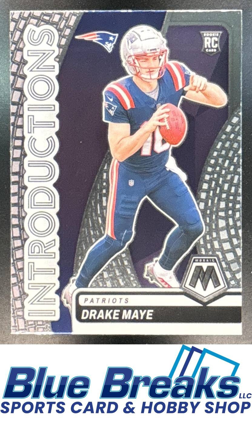 2024 Panini Mosaic Introductions Drake Maye RC #1 New England Patriots