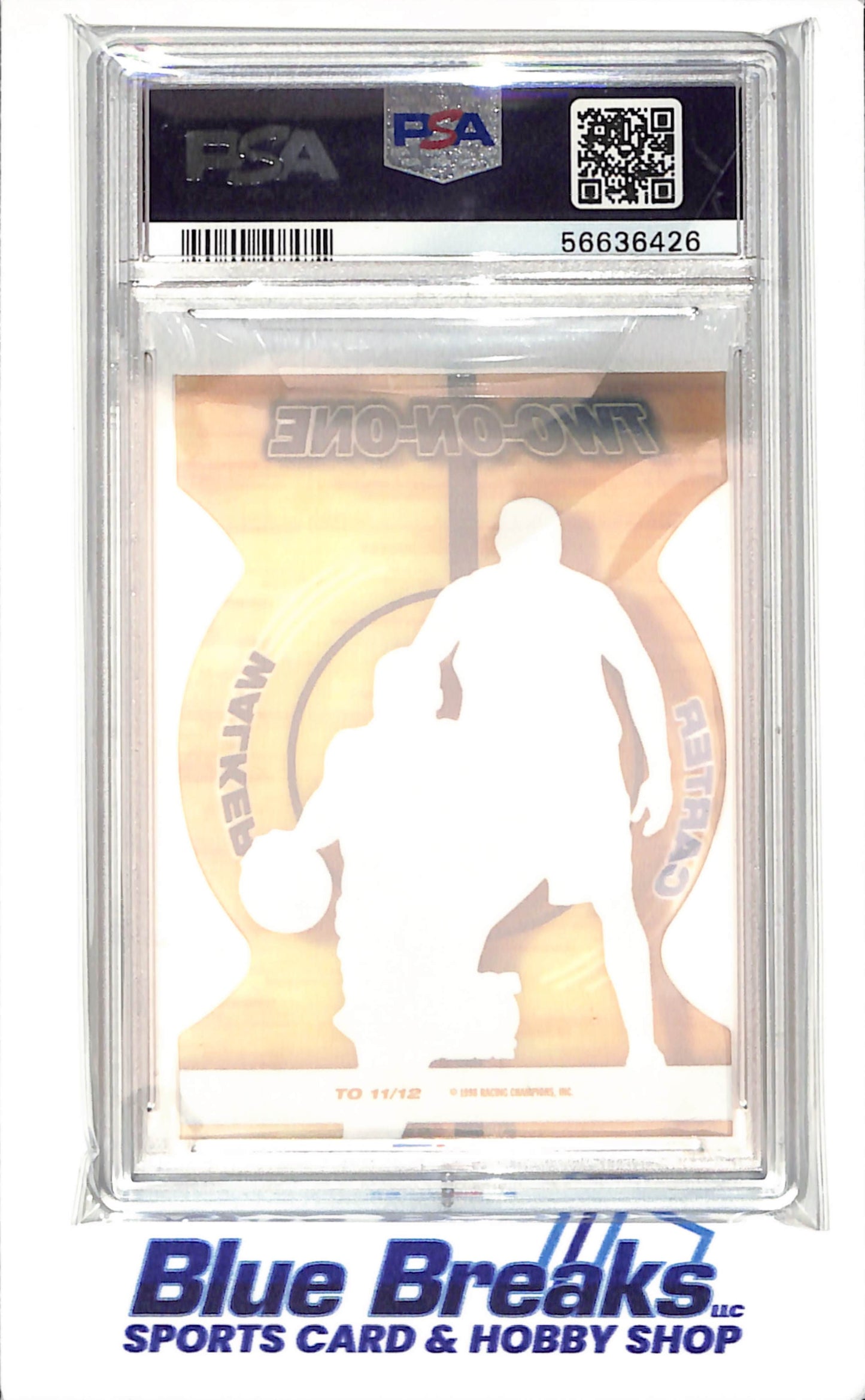 1998 Press Pass - Double Threat - Two on One - Antoine Walker - Vince Carter - #TO11 - basketball - Celtics - Raptors