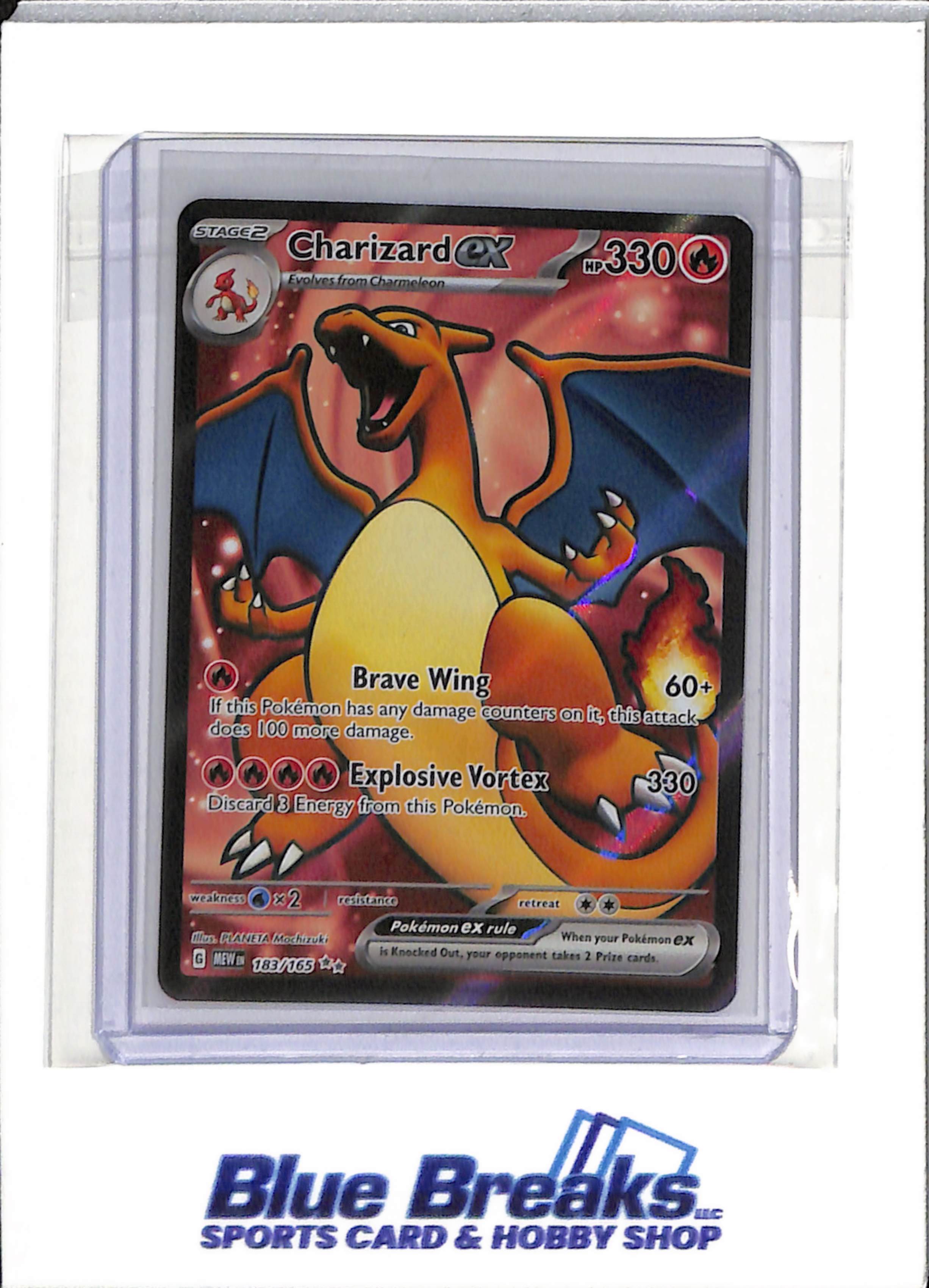 2023 Pokémon - Scarlet & Violet - 151 - Ultra Rare - Charizard ex - #1 – Blue Breaks Sports Card & Hobby Shop