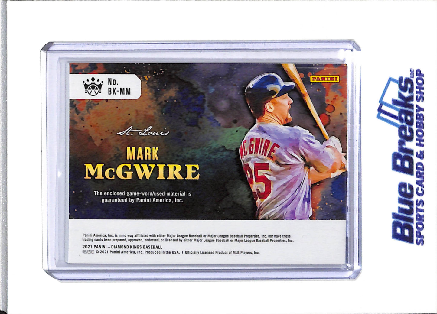 2021 Panini - Bat Kings - Mark McGwire - #BK-MM - Baseball - Cardinals - drop