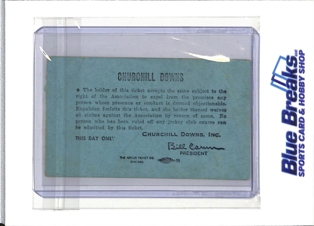 1956 Churchill Downs - General Admission - Derby Day - May 5th - Ticket