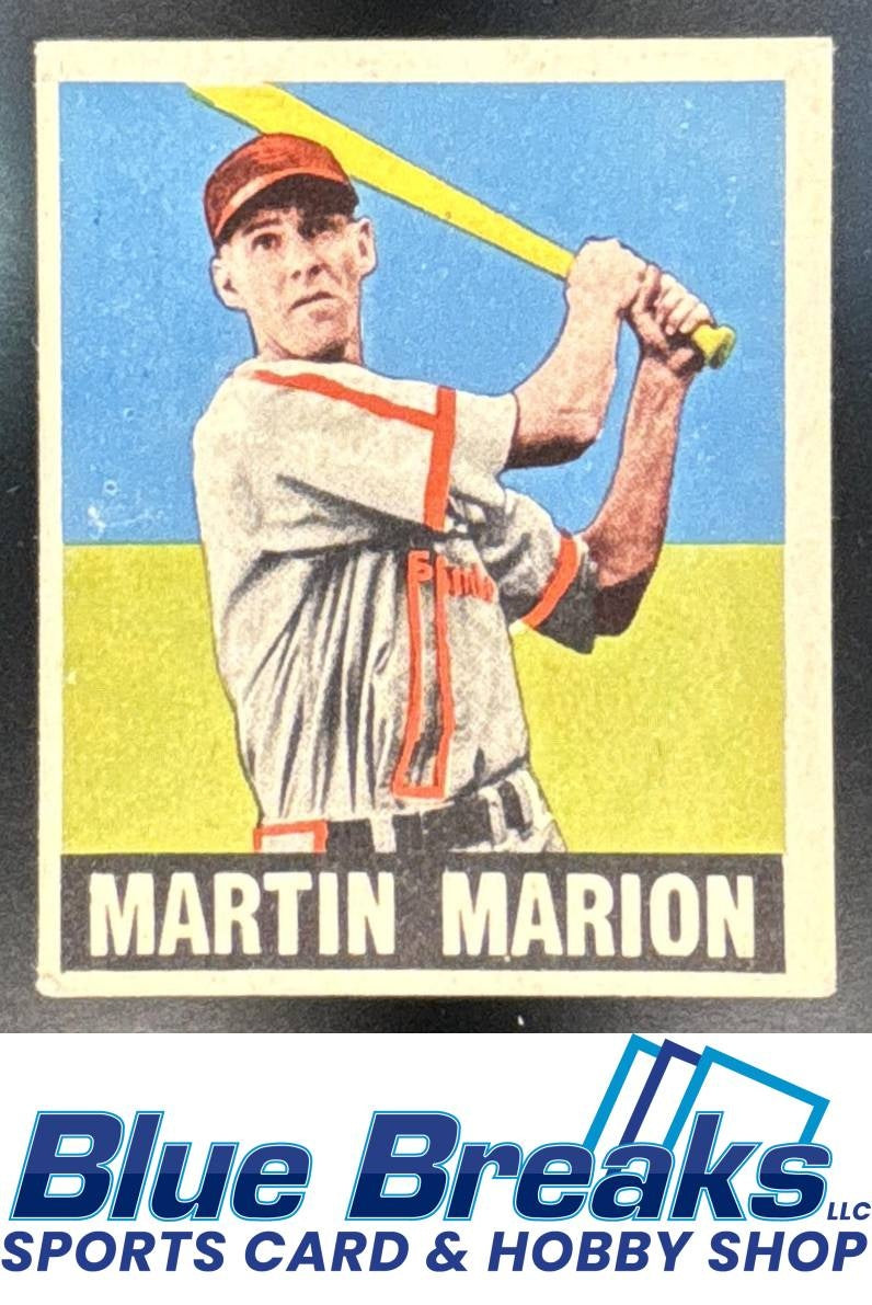 1948 Leaf Martin Marion #97 St. Louis Cardinals