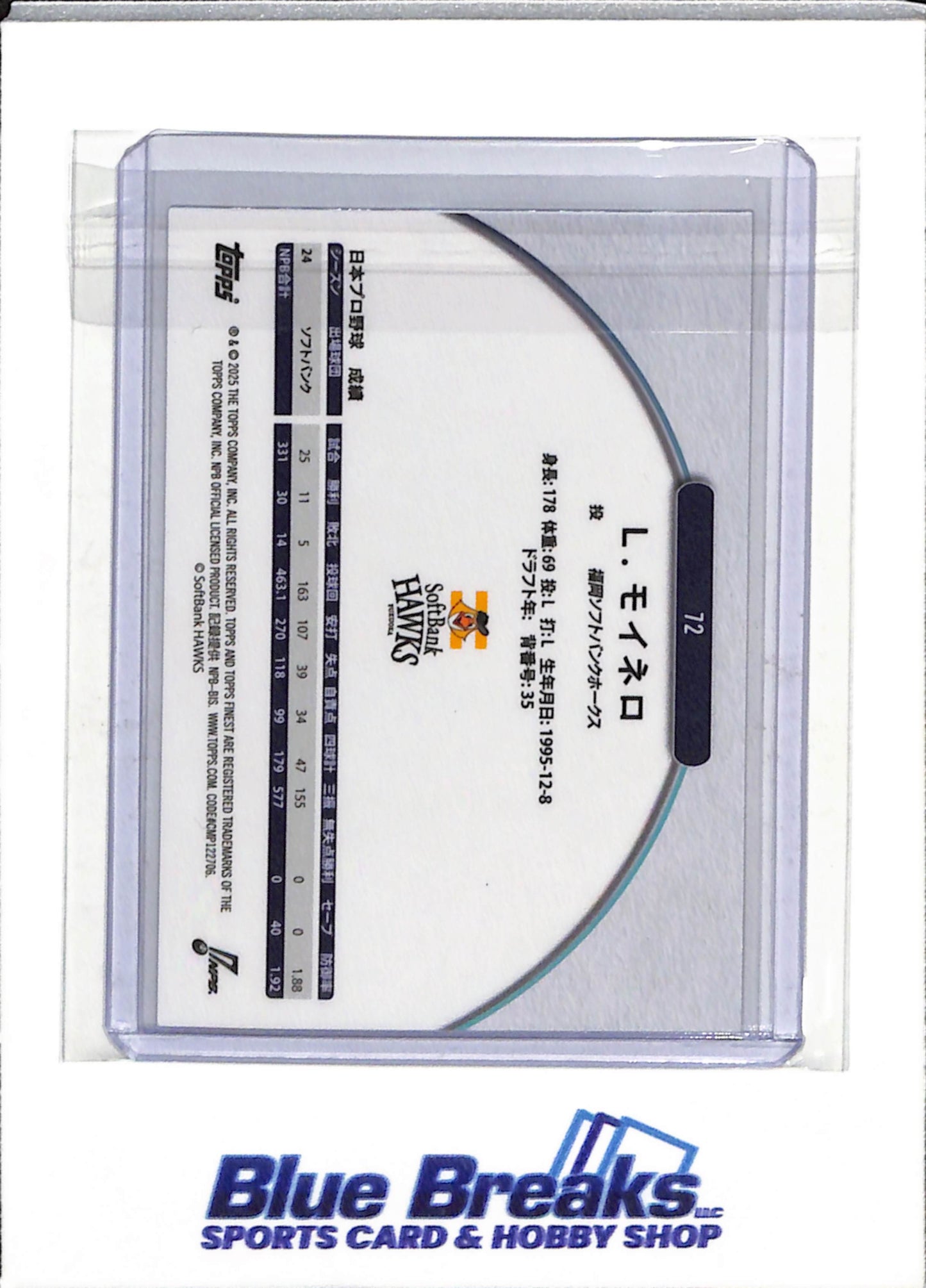 2025 Topps - Finest - X Fractor - Livan Moinelo - #72 - Baseball - Hawks - drop