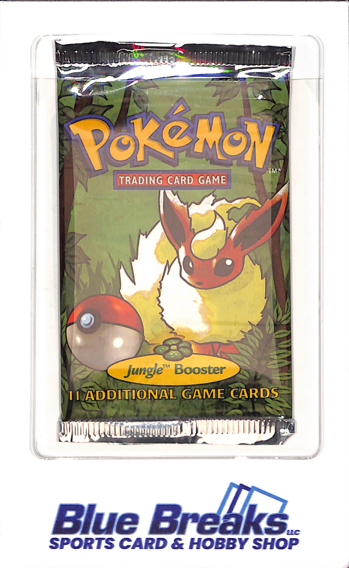 Pokemon - Jungle Booster Pack - Unlimited Edition - Sealed Wax