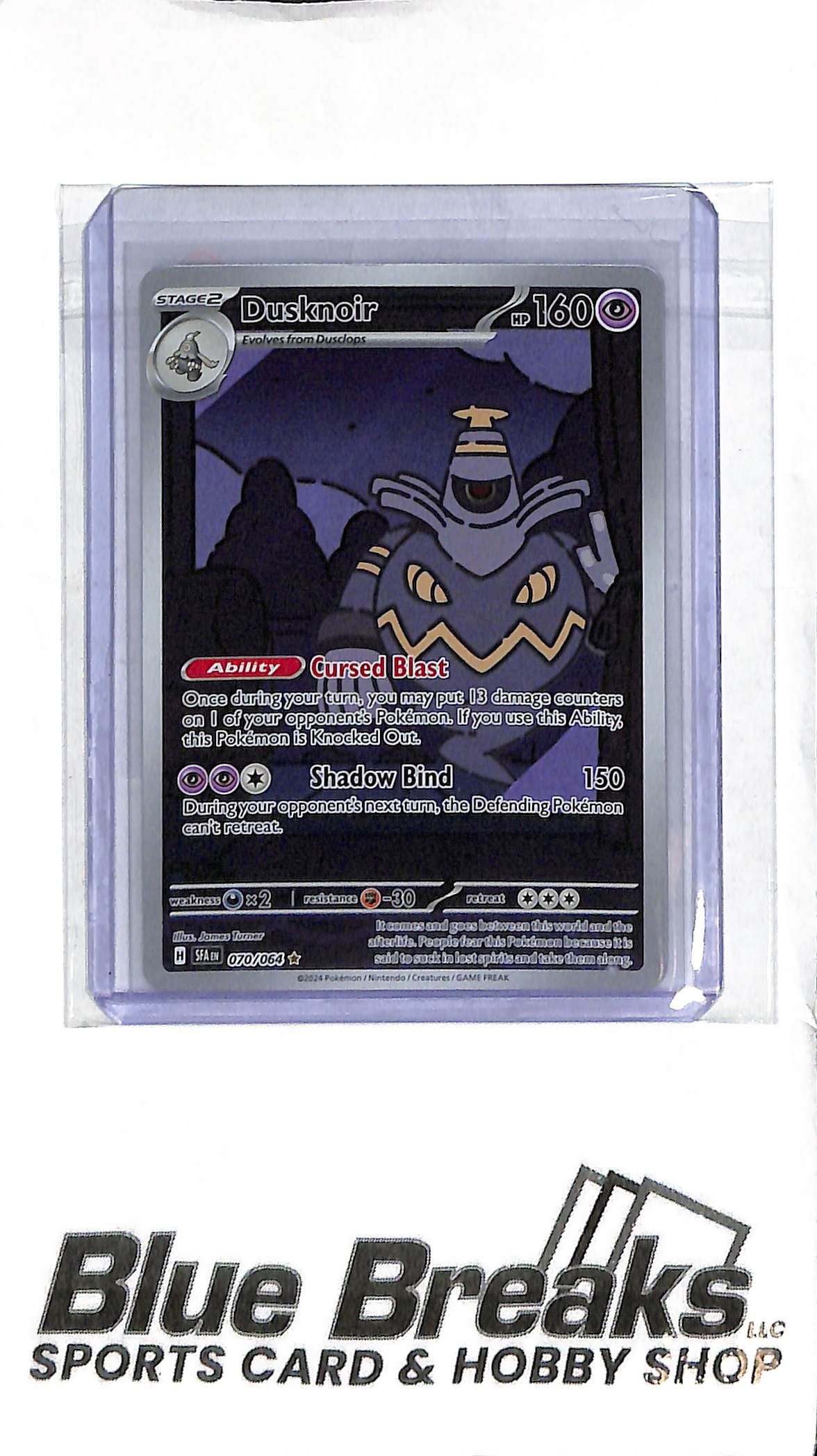 Pokémon - Dusknoir Full Art - 070/064