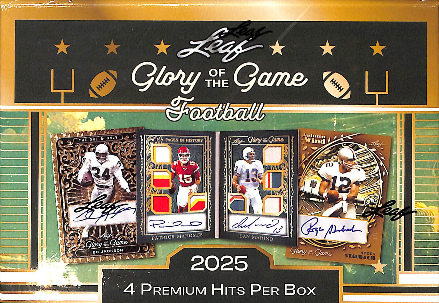 2025 Leaf Glory of the Game Football Hobby - Sealed Wax