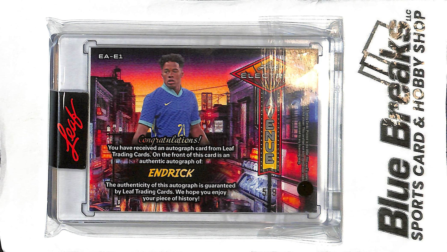 2024 Leaf Electrum - Endrick EA-E1 - Auto 5/9 - Soccer