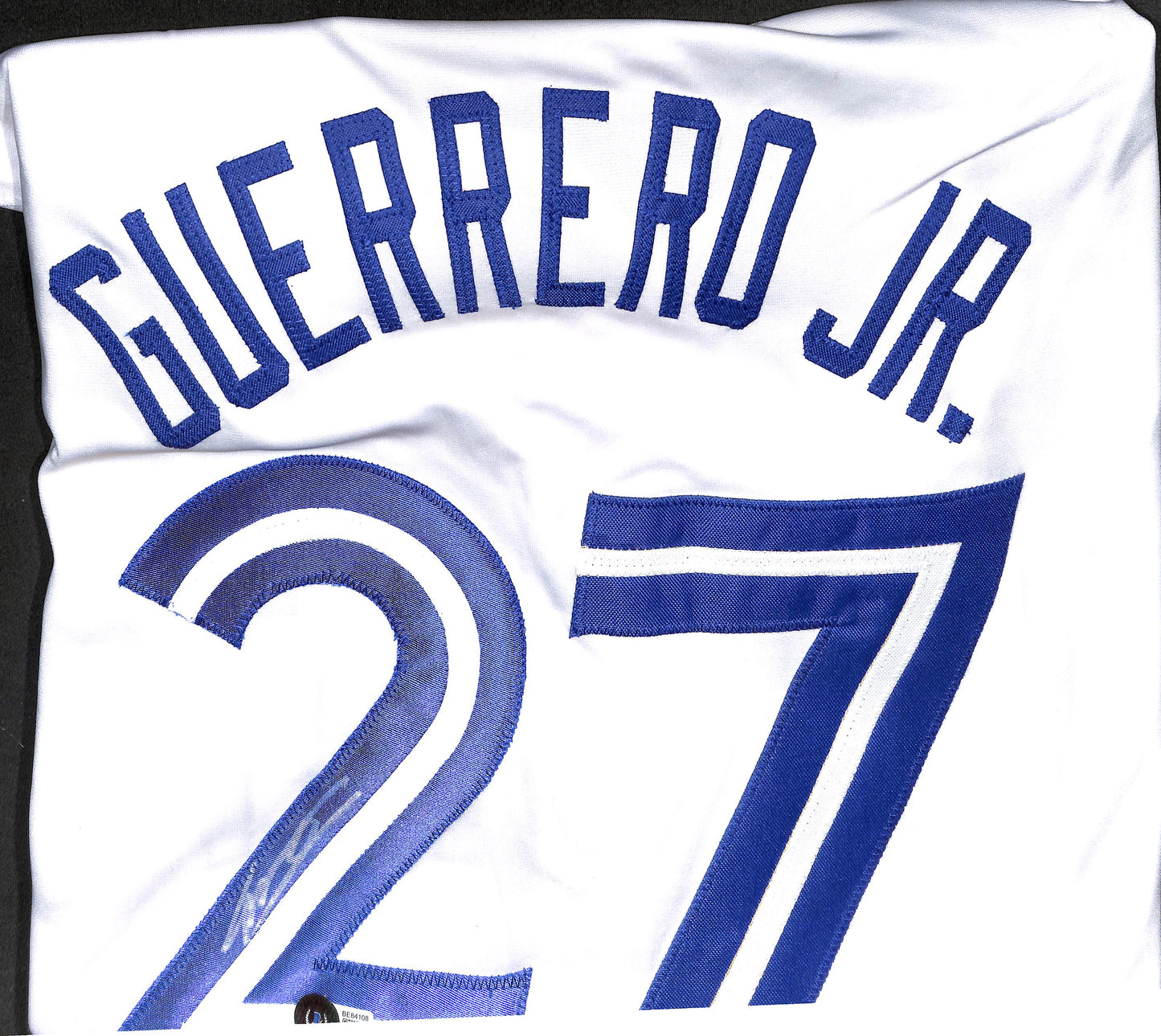 Vladimir Guerrero Jr. Signed Jersey - Beckett COA