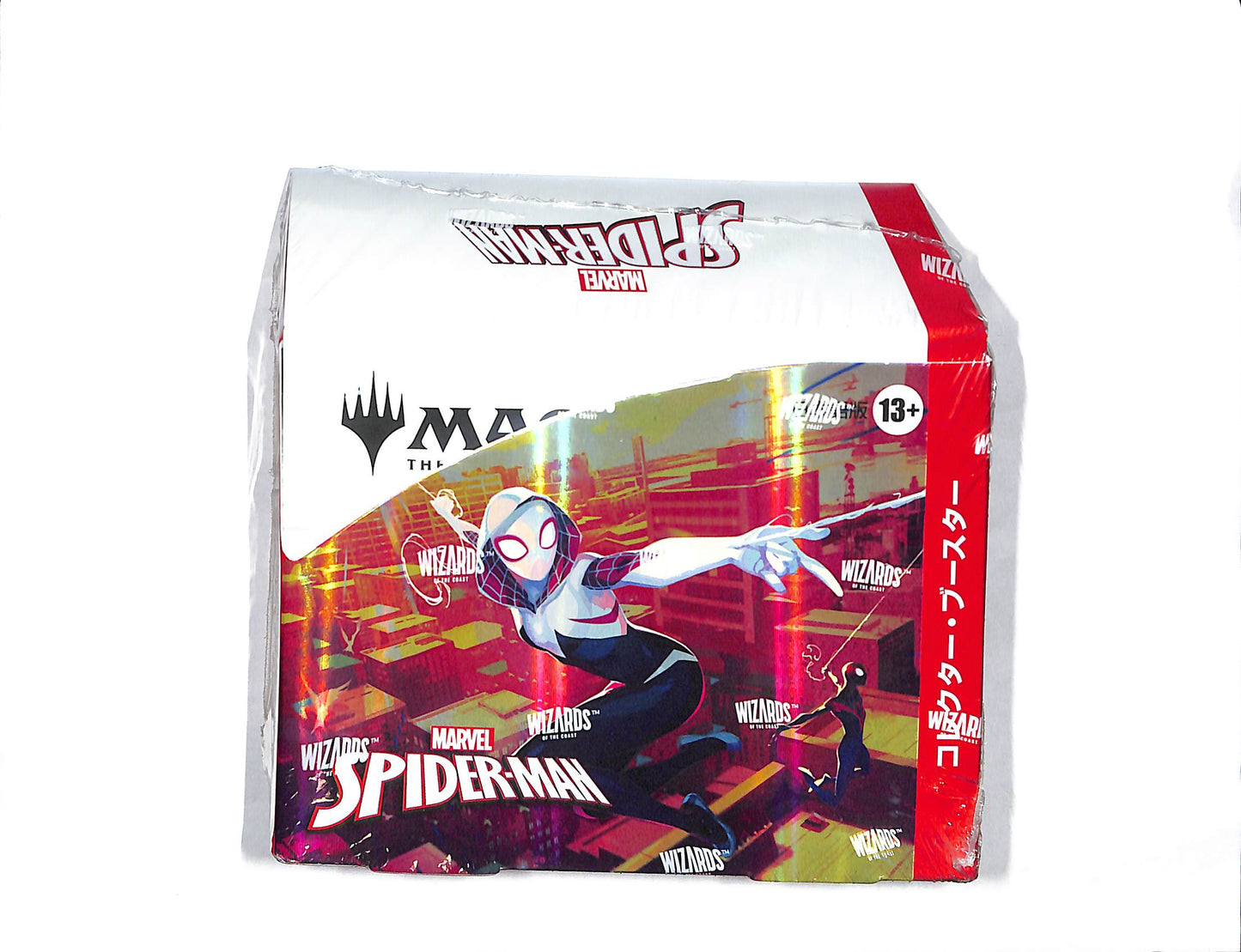 Japanese Magic the Gathering: Spiderman Collector Booster - Sealed Wax - Trading Card Game