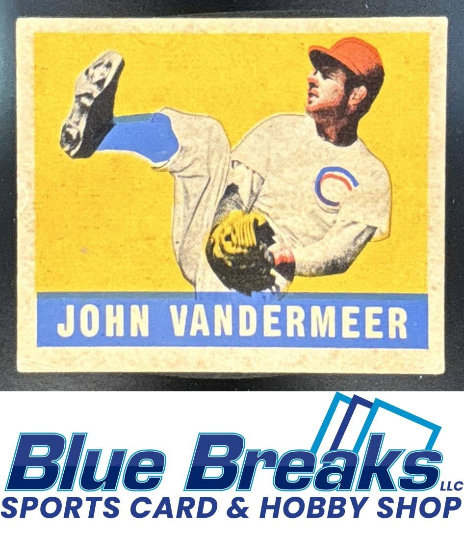 1948 Leaf Johnny Vandermeer #53 Baseball Reds