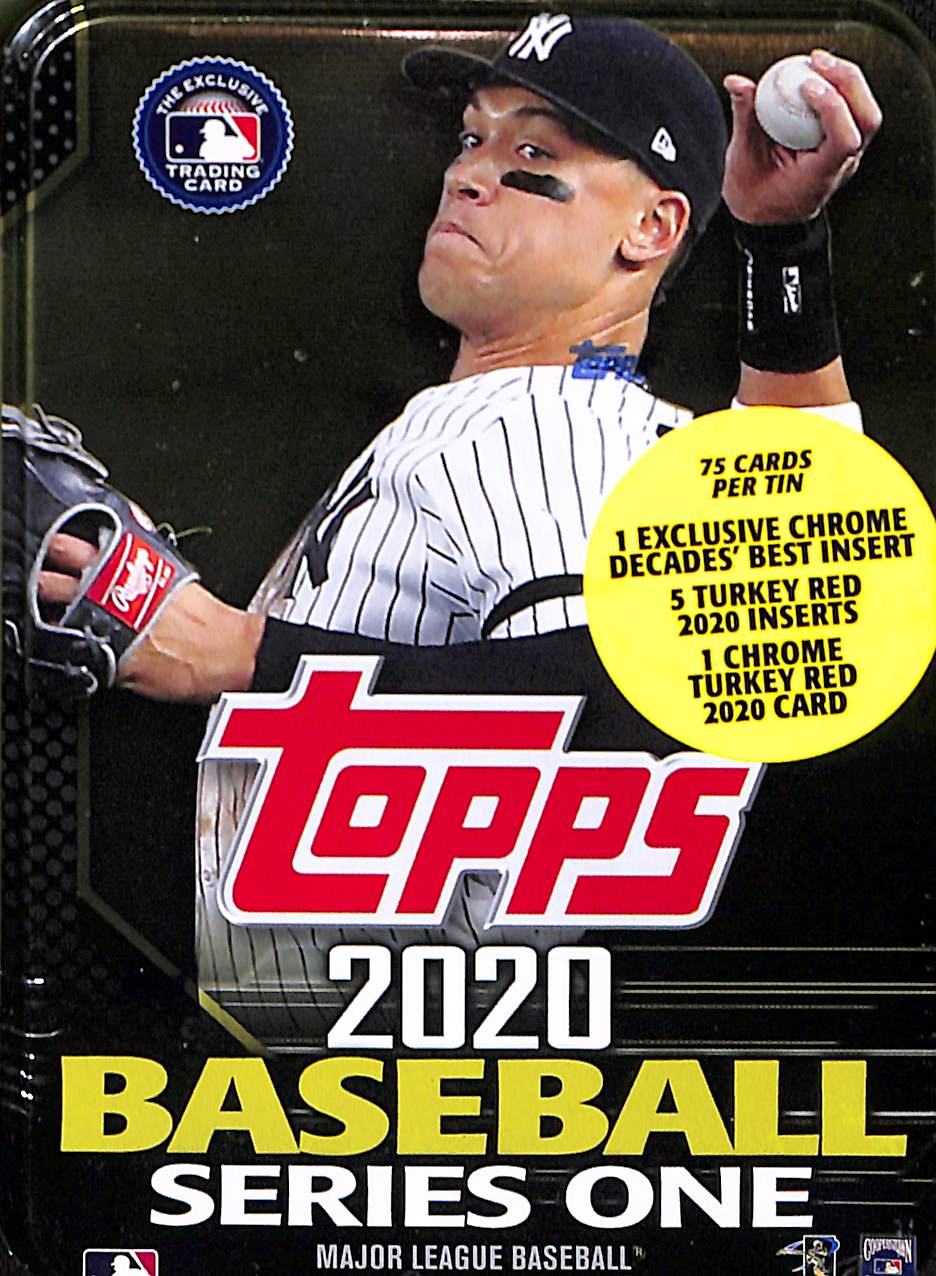 2020 Topps Baseball Series One Tin - Sealed Wax
