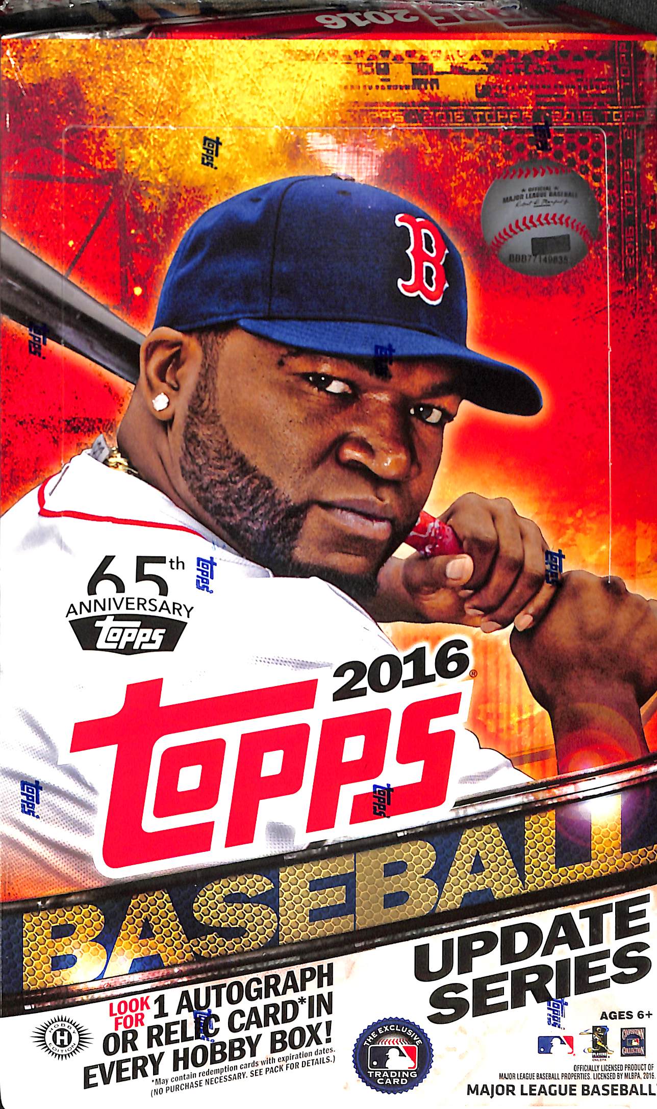 2016 Topps Update Series Sealed Hobby - Sealed Wax