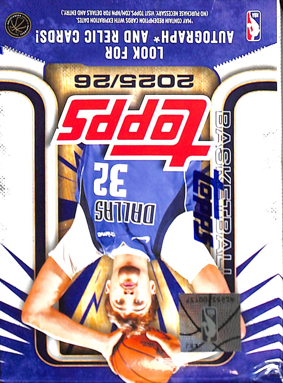 2025/26 Topps NBA Basketball Blaster - Sealed Wax