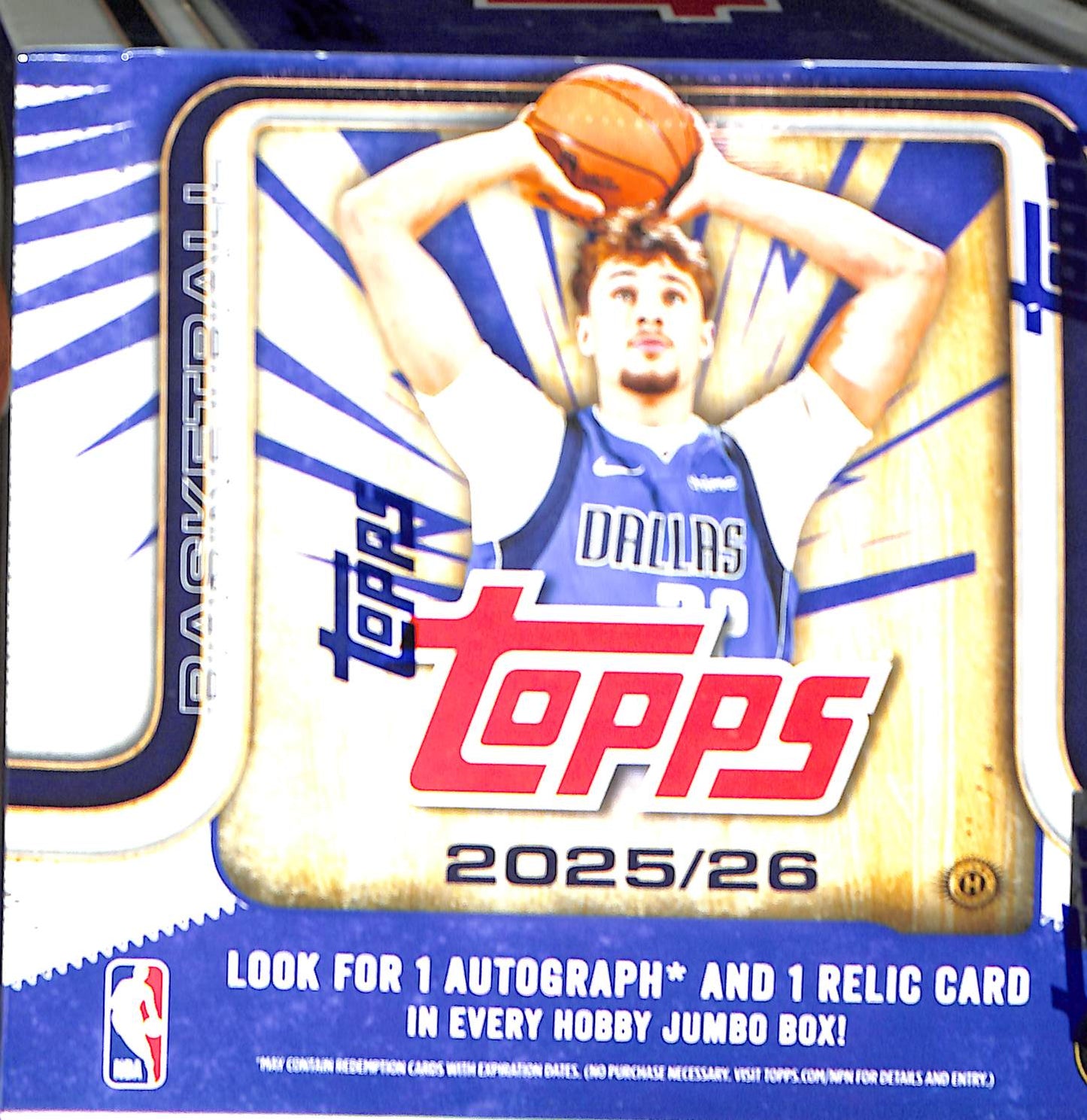 2025/26 Topps NBA Basketball Jumbo - Sealed Wax
