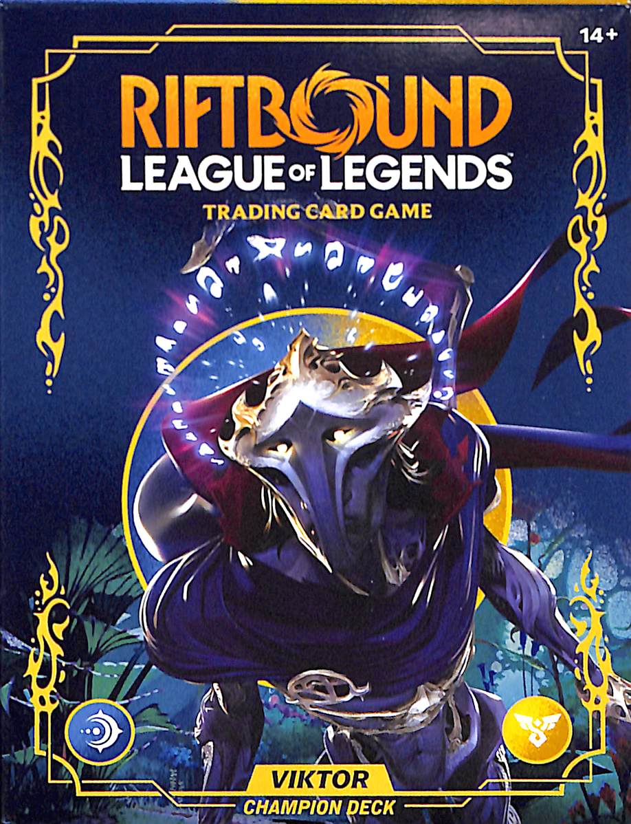 Riftbound League of Legends - Viktor Champion Deck - Trading Card Game - Sealed Wax