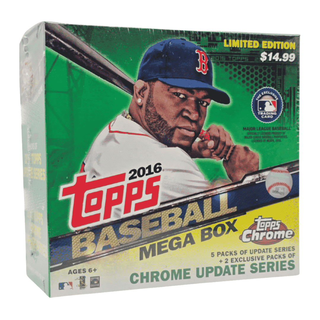 2016 Topps Chrome Update Baseball Mega Box - Sealed Wax