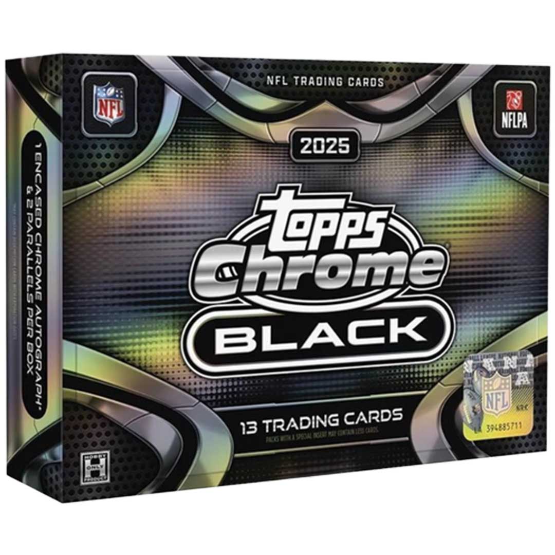 2025 Topps Chrome Black Football Hobby - Sealed Wax
