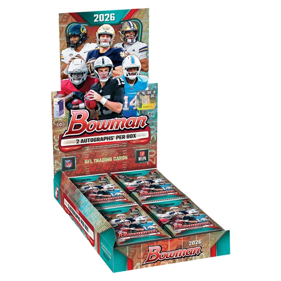 2026 Bowman Football Hobby Box - First Day Issue (FDI)