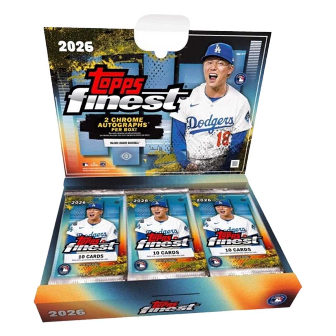 2026 Topps Finest Baseball Hobby Box - Sealed Wax