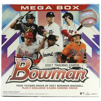 2021 Bowman Baseball Mega Box - Sealed Wax