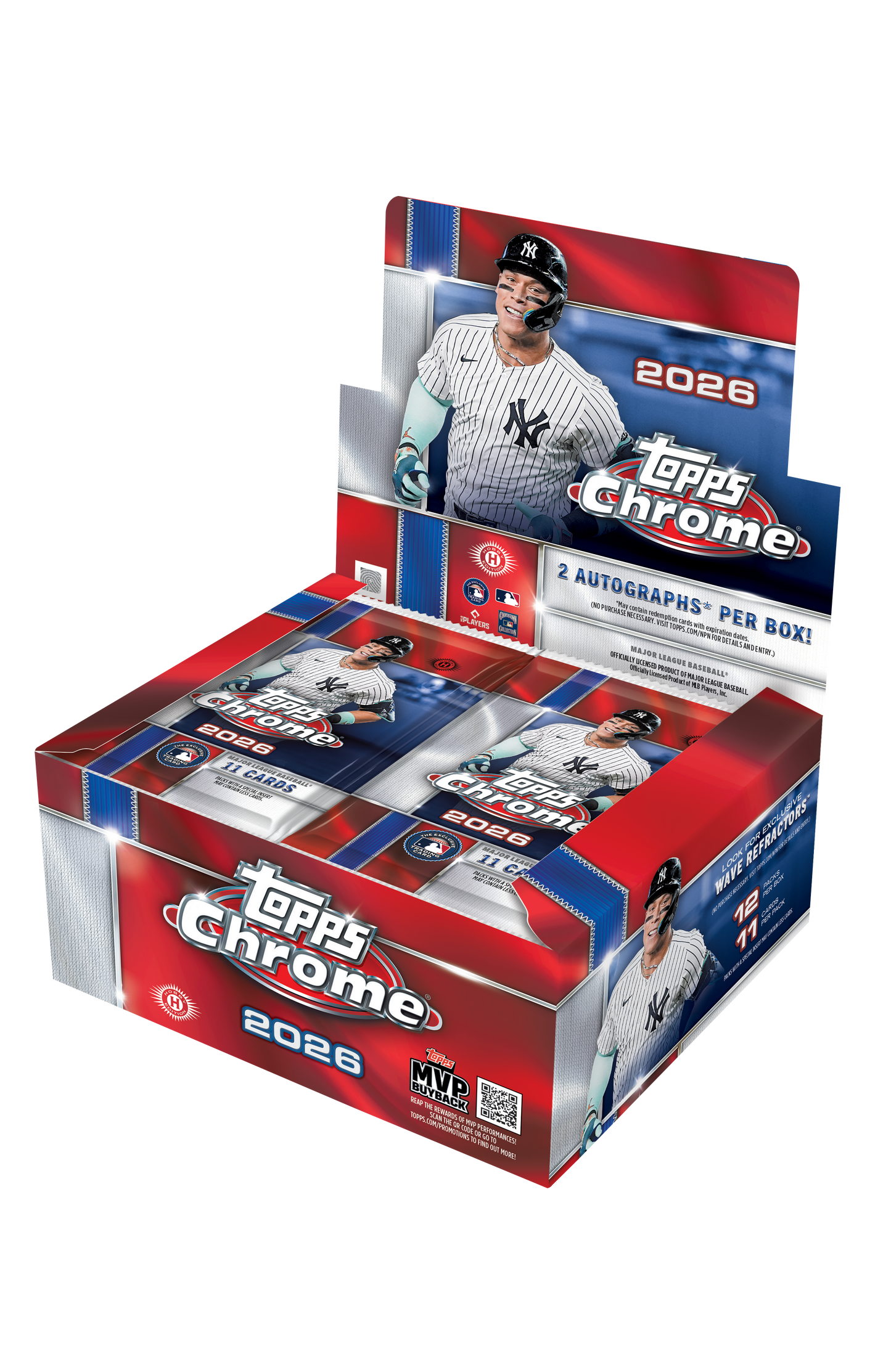 2026 Topps Chrome Baseball Jumbo Box - Sealed Wax