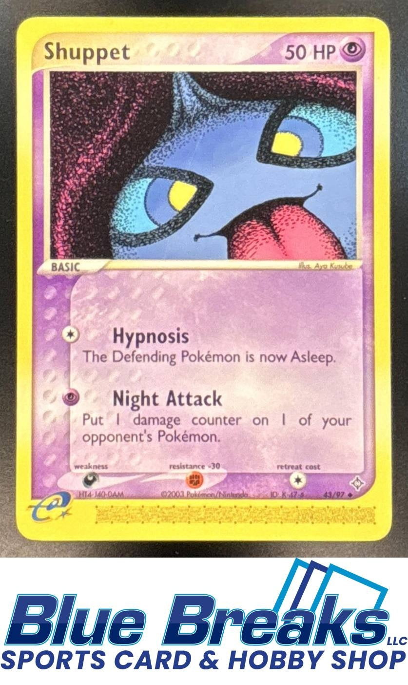 2003 Pokemon EX Dragon Shuppet #43/97