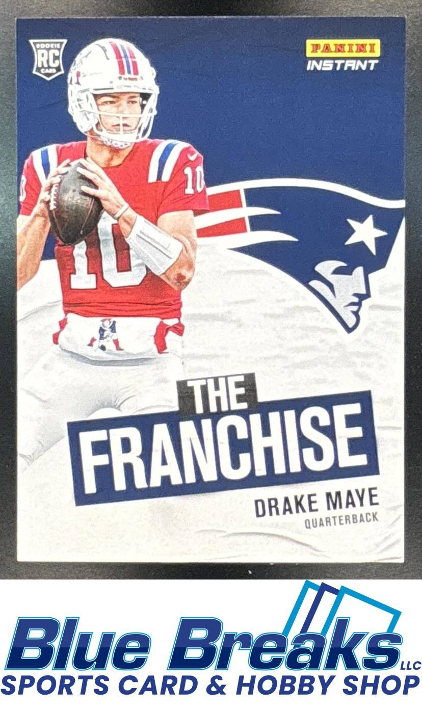 2024 Panini The Franchise Drake Maye RC #TF-4 Football New England Patriots