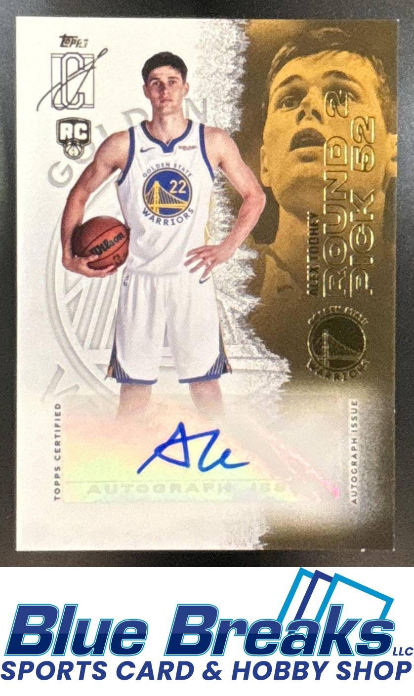 2025-26 Topps Signature Class RC Auto Alex Toohey #RCA-AT Warriors