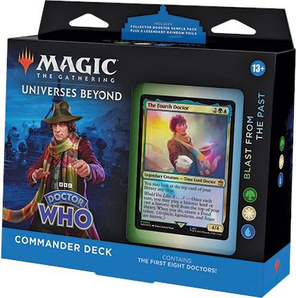 Magic the Gathering - Universes Beyond: Doctor Who - Blast From the Past Commander Deck - Sealed Wax