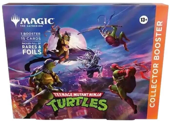 Magic the Gathering - Teenage Mutant Ninja Turtles - Collector Booster Omega Pack - Sealed Wax