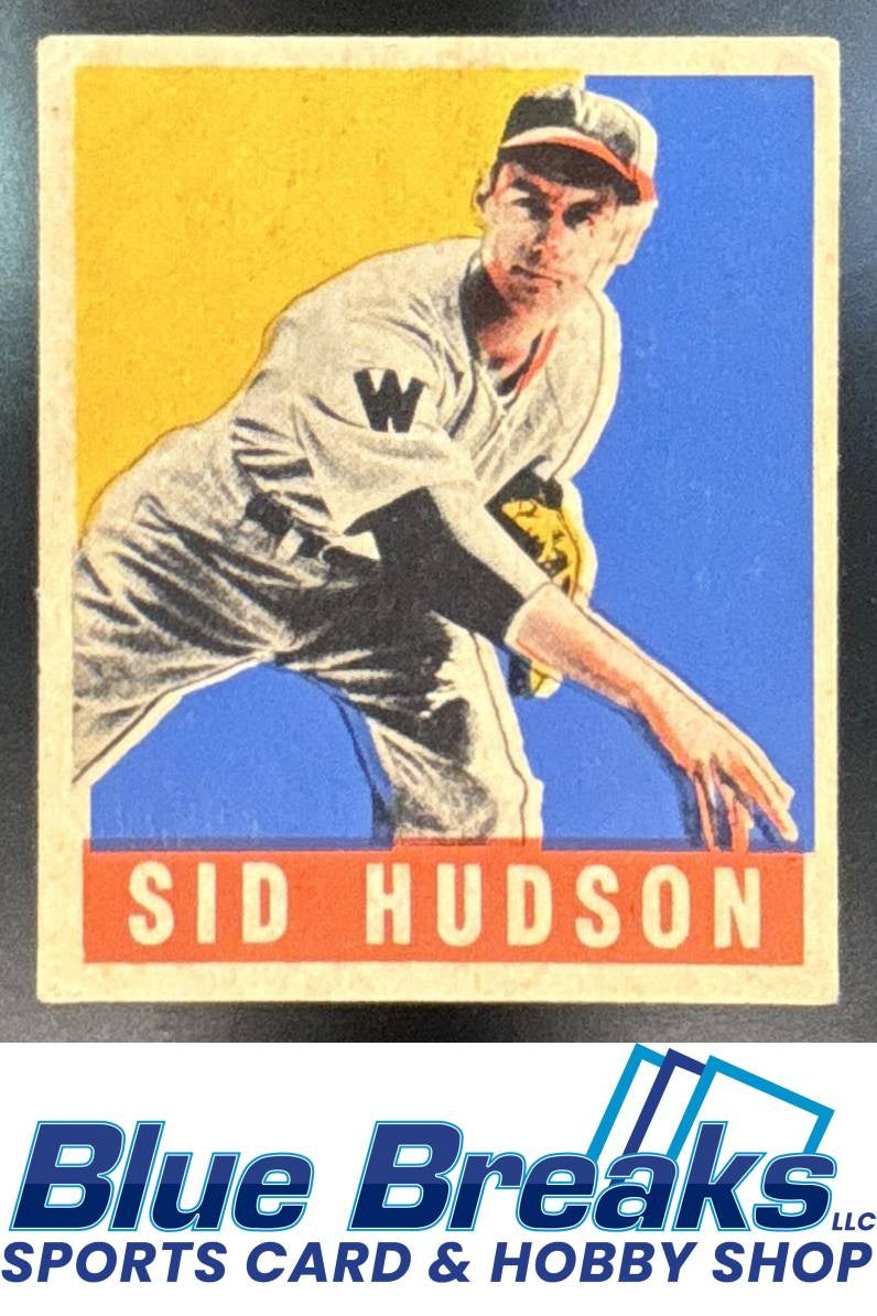 1948 Leaf Sid Hudson #84 Senators