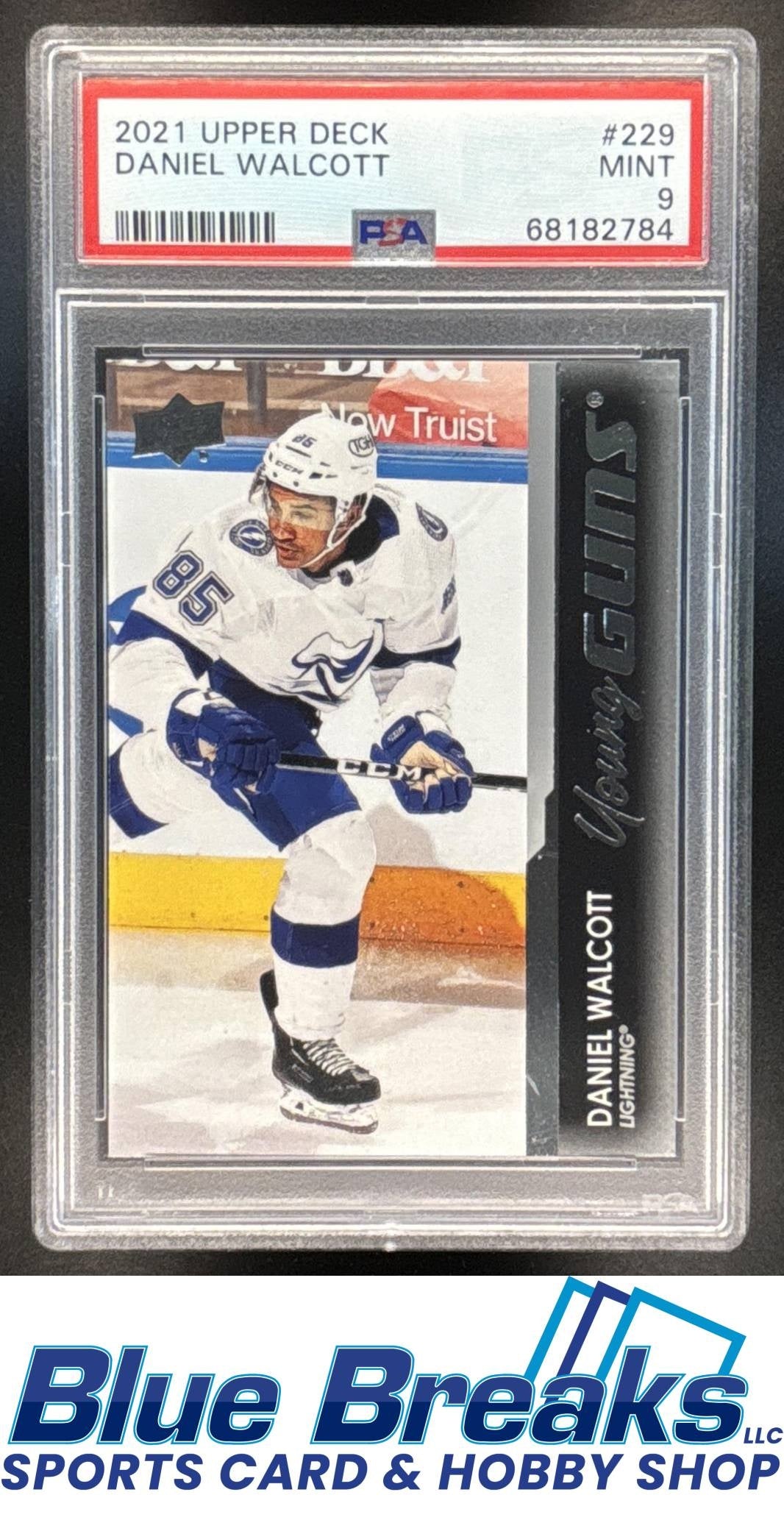2021 Upper Deck Daniel Walcott PSA 9 #229 Ice Hockey Lightning