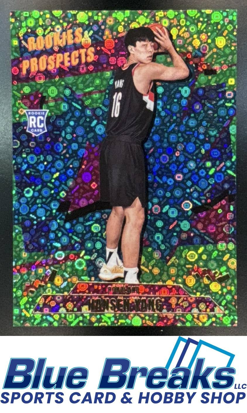 2026 Panini 90s Pop Culture Lime Green Hansen Yang RC 064/199 Rookie #135 Portland