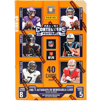 2024 Panini Contenders Football 5-Pack Blaster Box - Sealed Wax