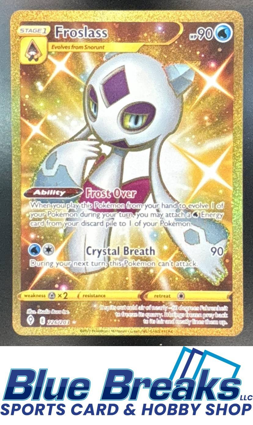 2021 Pokemon Sword & Shield Evolving Skies Froslass #226/203