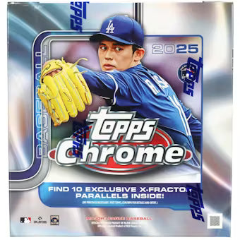 2025 Topps Chrome Baseball Mega Box - Sealed Wax