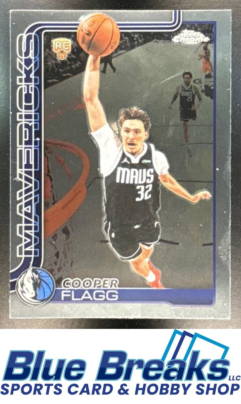 2025-26 Topps Chrome Update Cooper Flagg RC #151 Dallas Mavericks