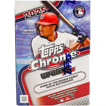 2025 Topps Chrome Update Series Baseball 7-Pack Blaster Box - Sealed Wax