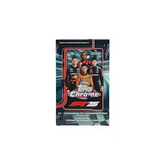 2025 Topps Chrome F1 Formula 1 Hobby Box - Sealed Wax