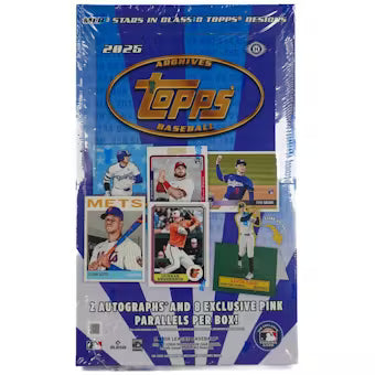 2025 Topps Archives Baseball Hobby Box - Sealed Wax