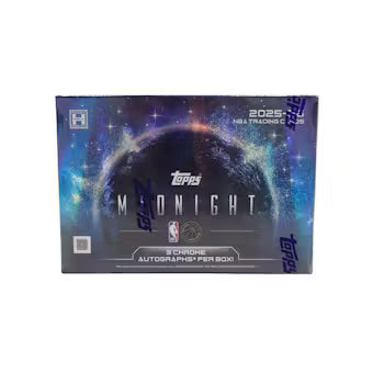 2025/26 Topps Midnight Basketball Hobby Box - Sealed Wax
