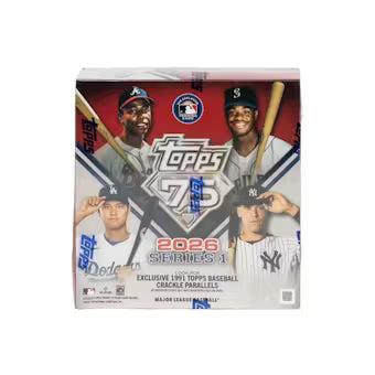 2026 Topps Series 1 Baseball Mega Box - Sealed Wax