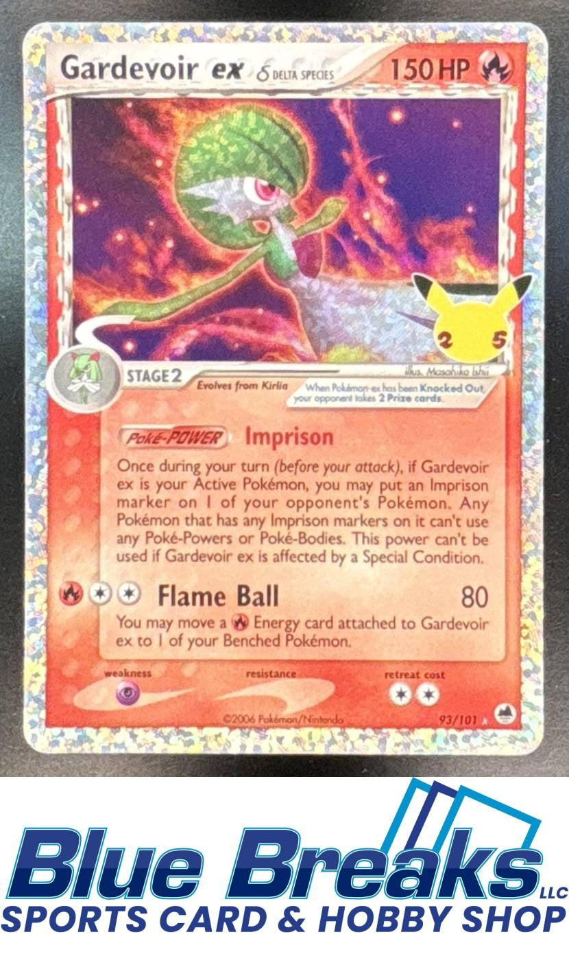 2021 Pokemon Sword & Shield Celebrations Classic Collection Gardevoir ex #93/101