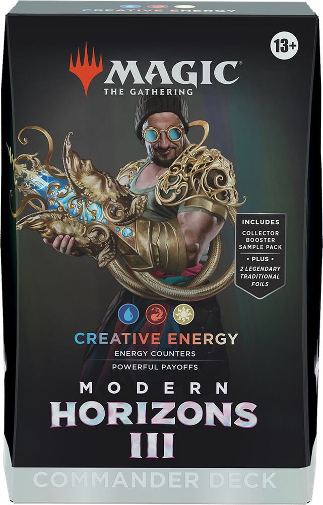 ModMagic the Gathering - Modern Horizons 3 Commander Deck - Creative Energy - Commander: Modern Horizons 3 (M3C) - Sealed Wax