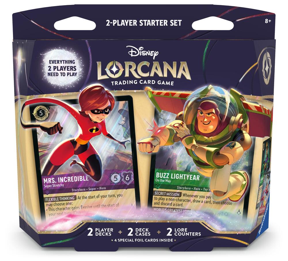 Lorcana Wilds Unknown Two-Player Deck Box