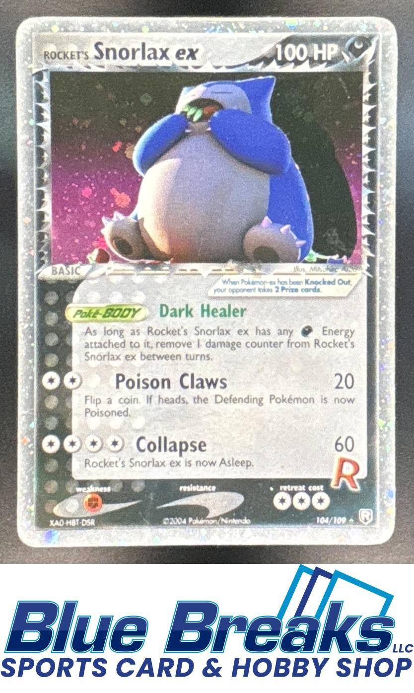 Rocket's Snorlax ex front image