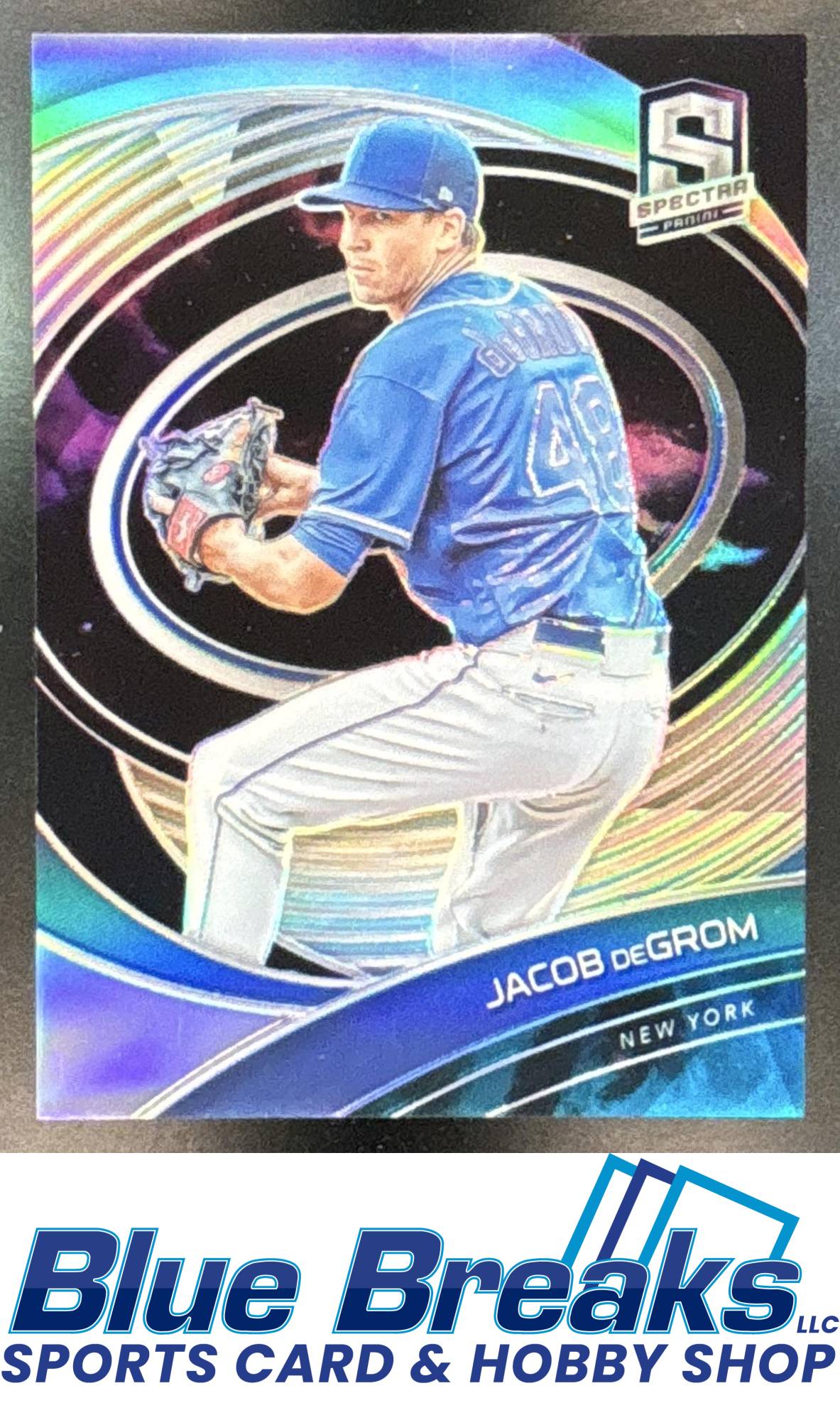 2021 Panini Spectra Jacob DeGrom #58 1/1 New York Mets