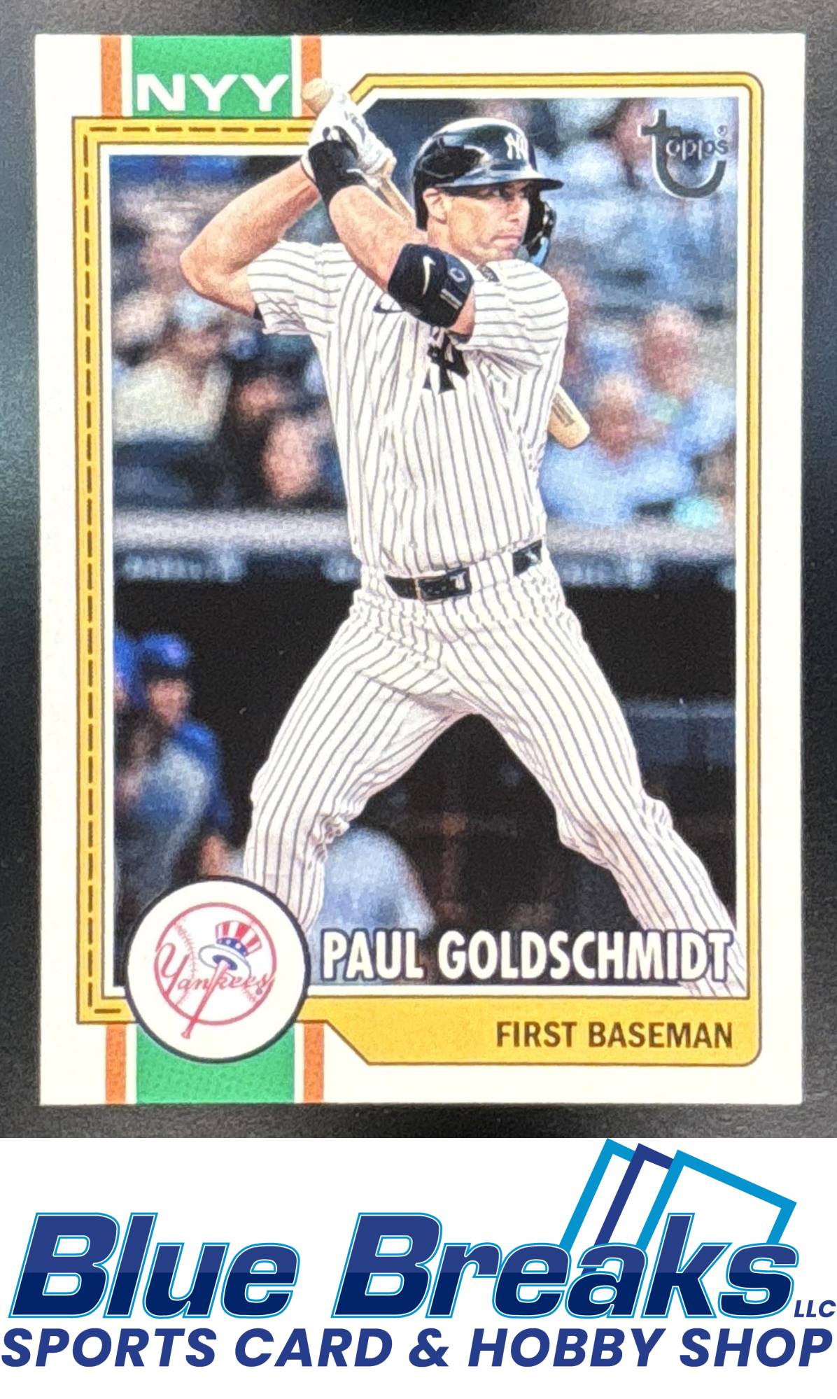 2026 Topps Series 2 Paul Goldschmidt #597 Vintage Stock Variation 48/99 New York Yankees