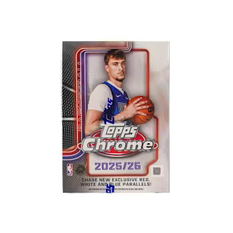 2025/26 Topps Chrome Basketball 7-Pack Blaster - Sealed Wax
